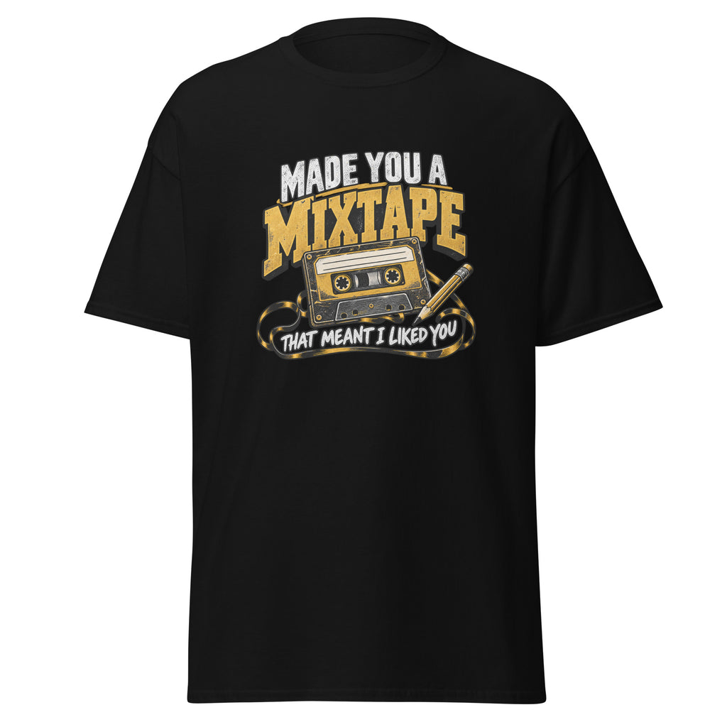 Mixtape cassette tee in Black