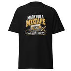 Mixtape cassette tee in Black