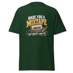 Mixtape cassette tee in Forest Green