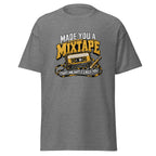 Mixtape cassette tee in Graphite Heather