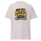 Mixtape cassette tee in Ice Grey