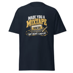 Mixtape cassette tee in Navy