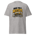 Mixtape cassette tee in Sport Grey